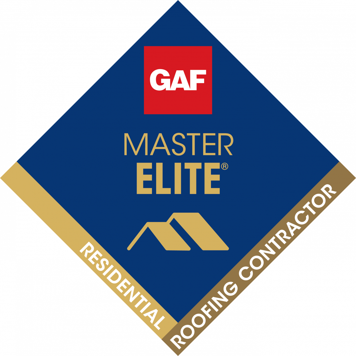 GAF Certified Residential Roofing Contractor Logo